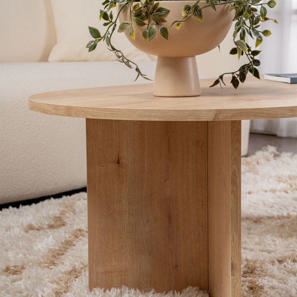 Τραπέζι Σαλονιού (119x60x40) A-G Sable 909NRD1104 Sapphire Oak