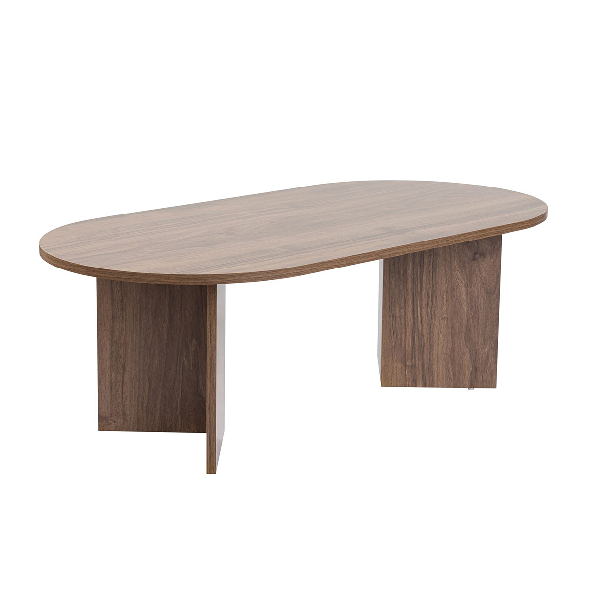 Τραπέζι Σαλονιού (119X60X40) A-G Sable 909Nrd1109 Walnut Home Έπιπλα Τραπεζάκια Spitishop