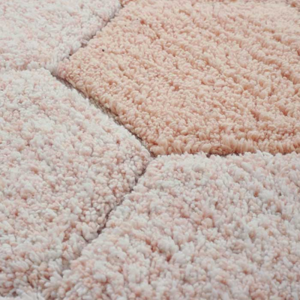 Στρογγυλό Χαλί All Season (Φ140) Lorena Canals Honeycomb Rose