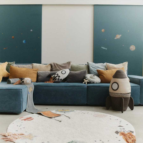 Στρογγυλό Χαλί All Season (Φ140) Lorena Canals Interstellar Journey