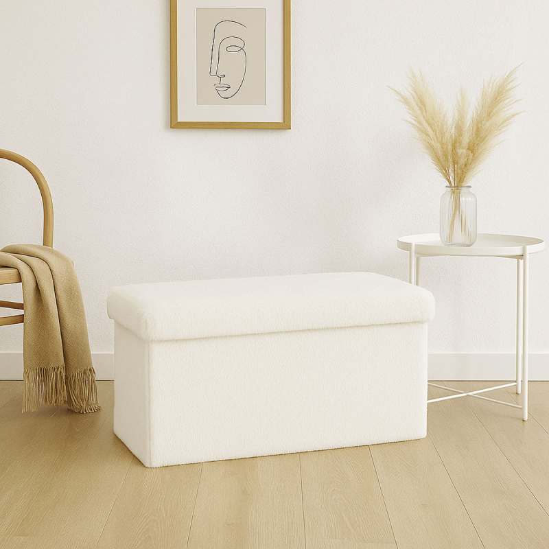 Ταμπουρέ Με Αποθηκευτικό Χώρο (76x38x38) A-S Ezzio 192921