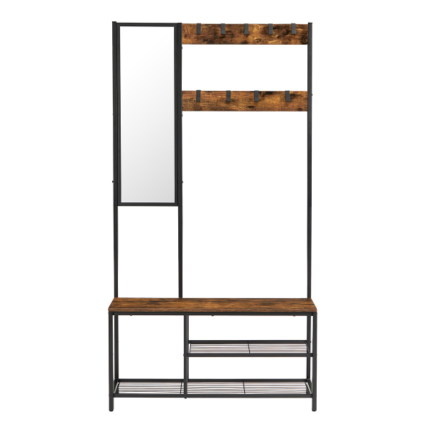 Έπιπλο Εισόδου Με Καθρέφτη (98x36x185) Vasagle HSR050B01V1