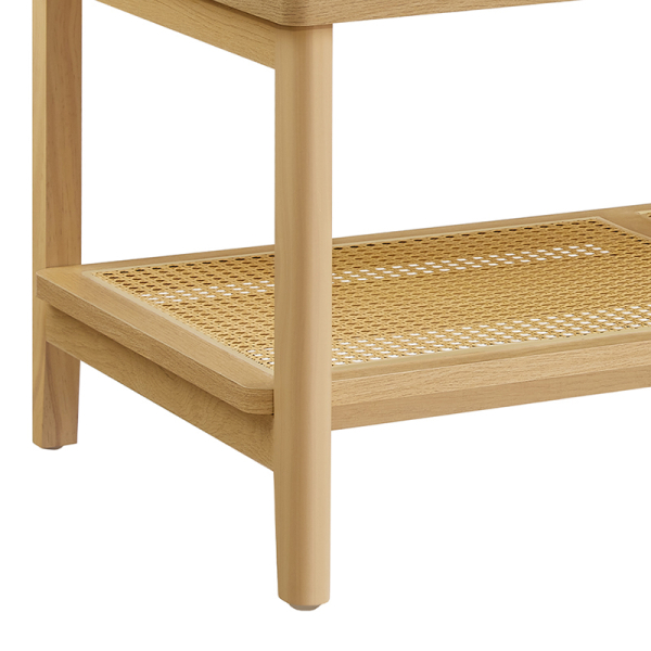 Τραπέζι Σαλονιού Με Ράφι (100x55x45) Vasagle LCT240Y57