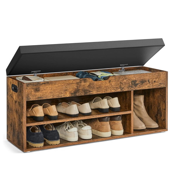 Παγκάκι Εισόδου Με Αποθηκευτικό Χώρο (104x30.5x48) Vasagle LHS130B01