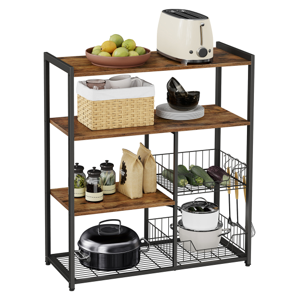 Ραφιέρα Δαπέδου 6 Θέσεων (80x35x95) Vasagle KKS96X