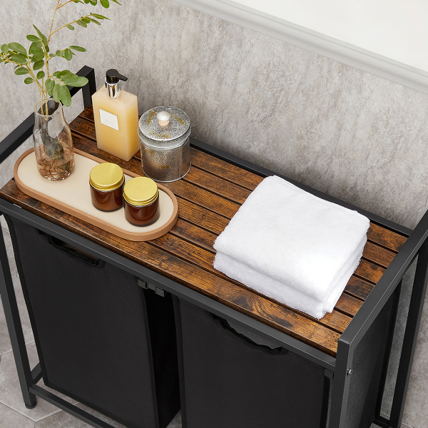 Καλάθια Απλύτων Με Πάγκο (73x33x72) Vasagle BLH201B01V2