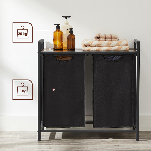 Καλάθια Απλύτων Με Πάγκο (73x33x72) Vasagle BLH201B01V2