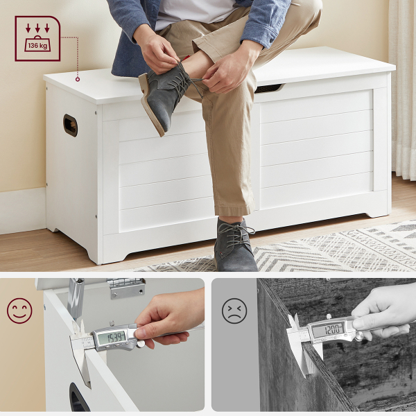 Μπαούλο Αποθήκευσης (100x40x46) Vasagle LSB061T10