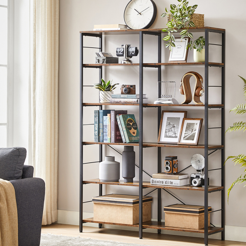 Ραφιέρα Δαπέδου 6 Θέσεων (120x30x172.5) Vasagle LLS114B01V1