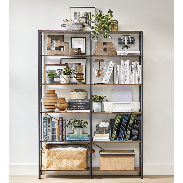 Ραφιέρα Δαπέδου 6 Θέσεων (120x30x172.5) Vasagle LLS114B01V1