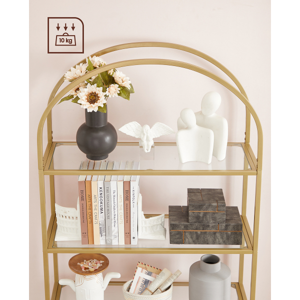 Ραφιέρα Δαπέδου 5 Θέσεων (83x30.2x183.5) Vasagle LGT050A01