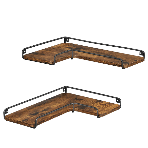 Γωνιακά Ράφια Τοίχου (Σετ 2τμχ) Vasagle LLS831B01