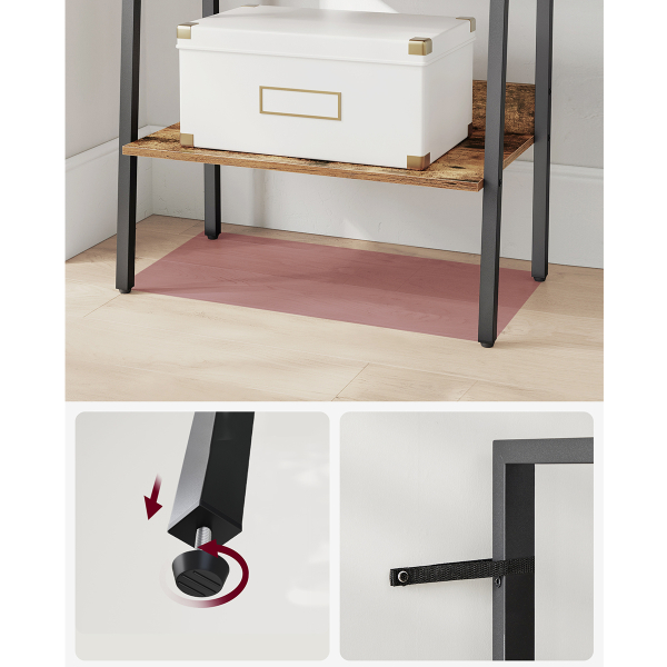 Ραφιέρα Δαπέδου 5 Θέσεων (60x30x170) Vasagle LLS067B01