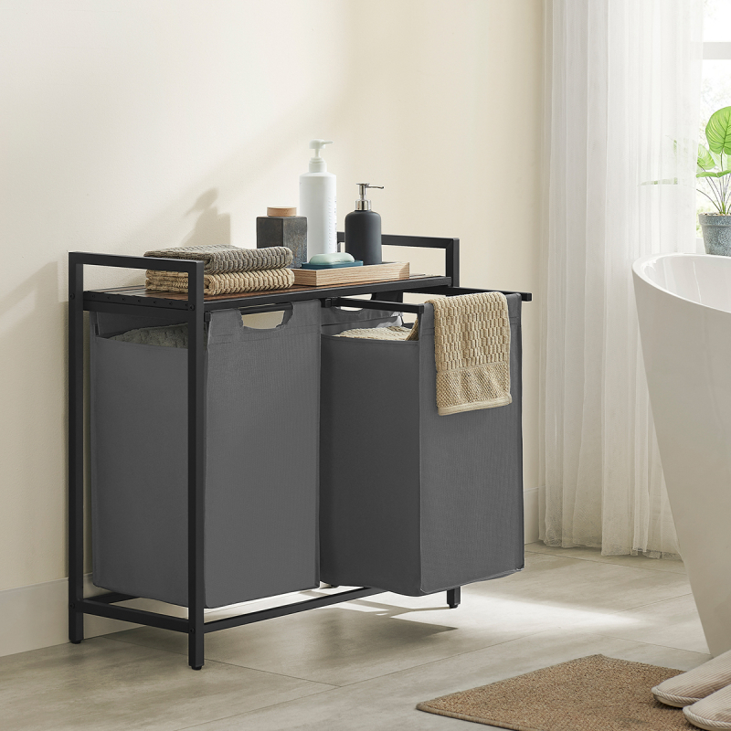 Καλάθια Απλύτων Με Πάγκο (73x33x72) Vasagle BLH201G01