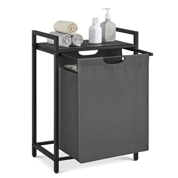 Καλάθι Απλύτων Με Πάγκο (50x33x76) Vasagle BLH101G01