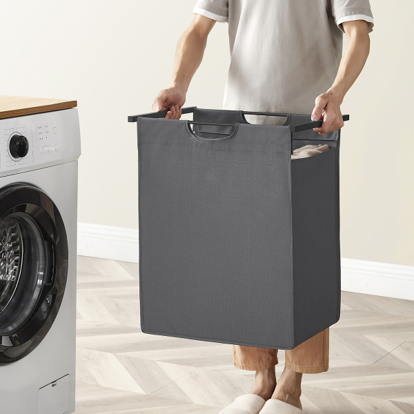 Καλάθι Απλύτων Με Πάγκο (50x33x76) Vasagle BLH101G01