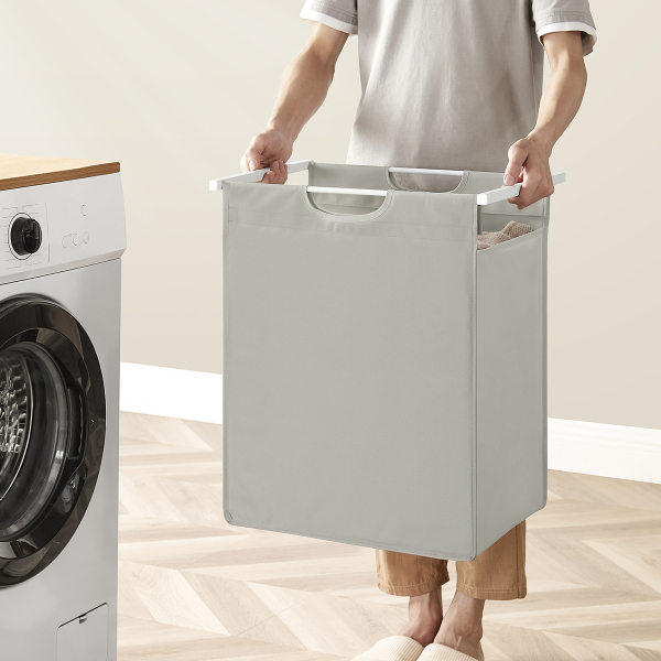 Καλάθι Απλύτων Με Πάγκο (50x33x76) Vasagle BLH101W01