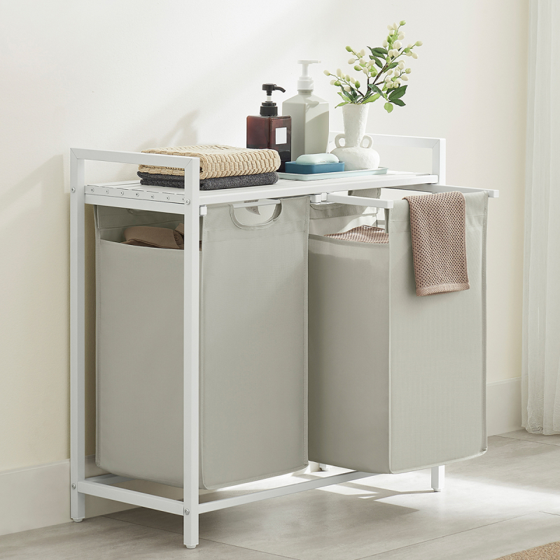 Καλάθια Απλύτων Με Πάγκο (73x33x71) Vasagle BLH201W01