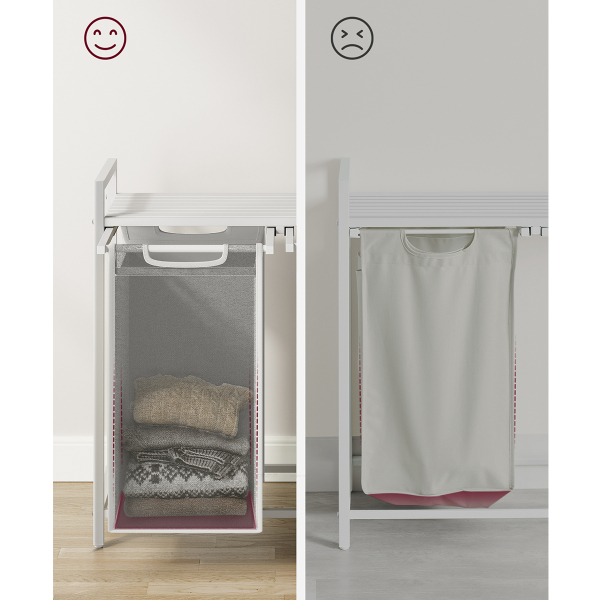 Καλάθια Απλύτων Με Πάγκο (73x33x71) Vasagle BLH201W01