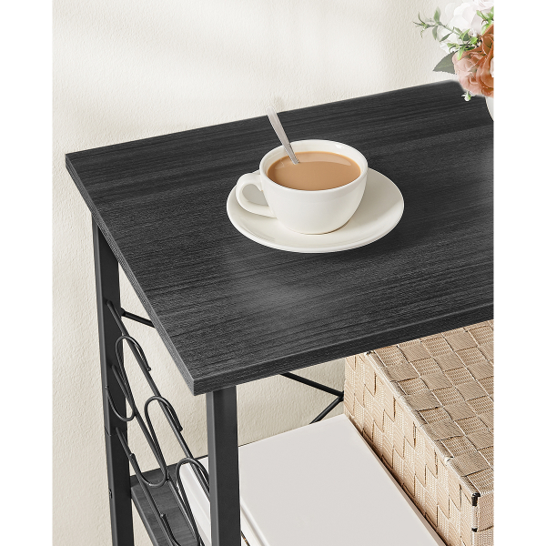 Τρόλεϊ/Ραφιέρα 3 Θέσεων (60x40x84) Vasagle KKS060B42