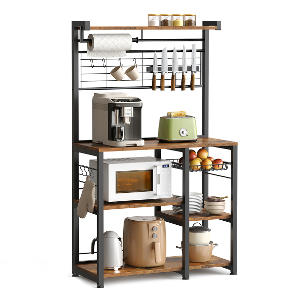 Ραφιέρα Δαπέδου 6 Θέσεων (90x42x167) Vasagle KKS026B01