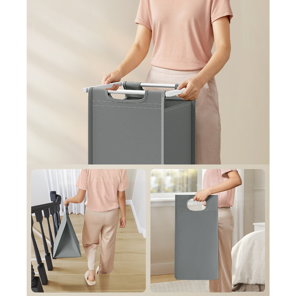 Καλάθια Απλύτων Με Πάγκο (73x33x71) Vasagle BLH201W11