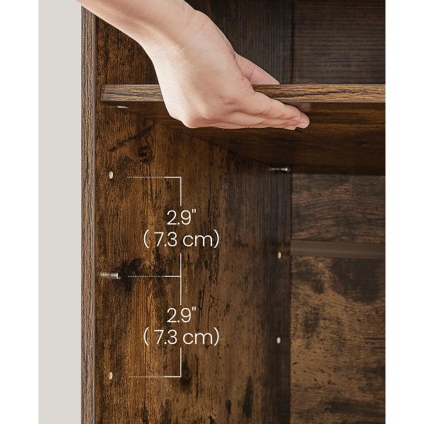 Παγκάκι Εισόδου Με Αποθηκευτικό Χώρο (78.5x30.3x48) Vasagle LHS009B01