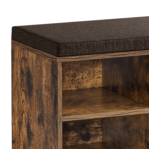 Παγκάκι Εισόδου Με Αποθηκευτικό Χώρο (78.5x30.3x48) Vasagle LHS009B01