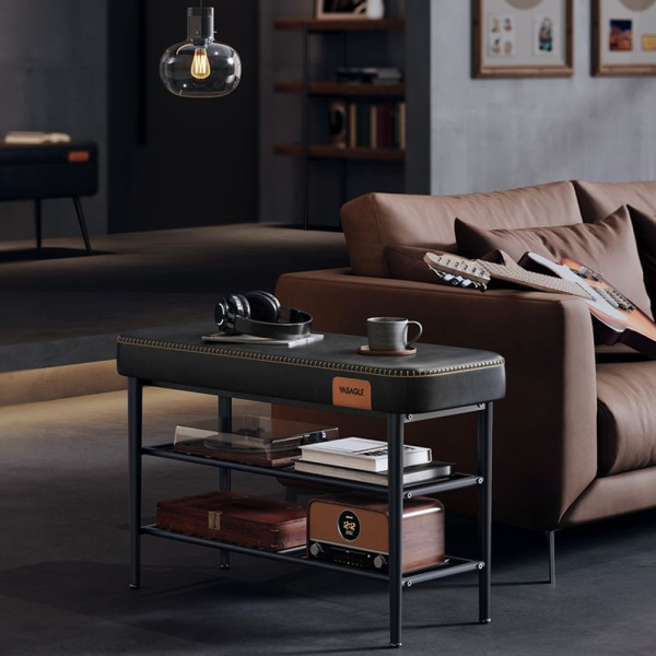 Παγκάκι Εισόδου - Παπουτσοθήκη 6 Θέσεων (80x30x50) Vasagle LSB054B01