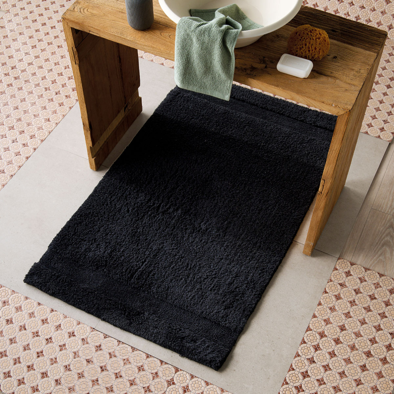 Πατάκι Μπάνιου (70x110) Kentia Loft Pierce 30 Black