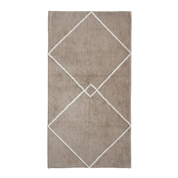 Πατάκι Μπάνιου (50x80) Kentia Loft Veda 04 Brown