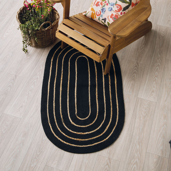 Οβάλ Χαλί Διαδρόμου (70x130) Kentia Loft Yute 253