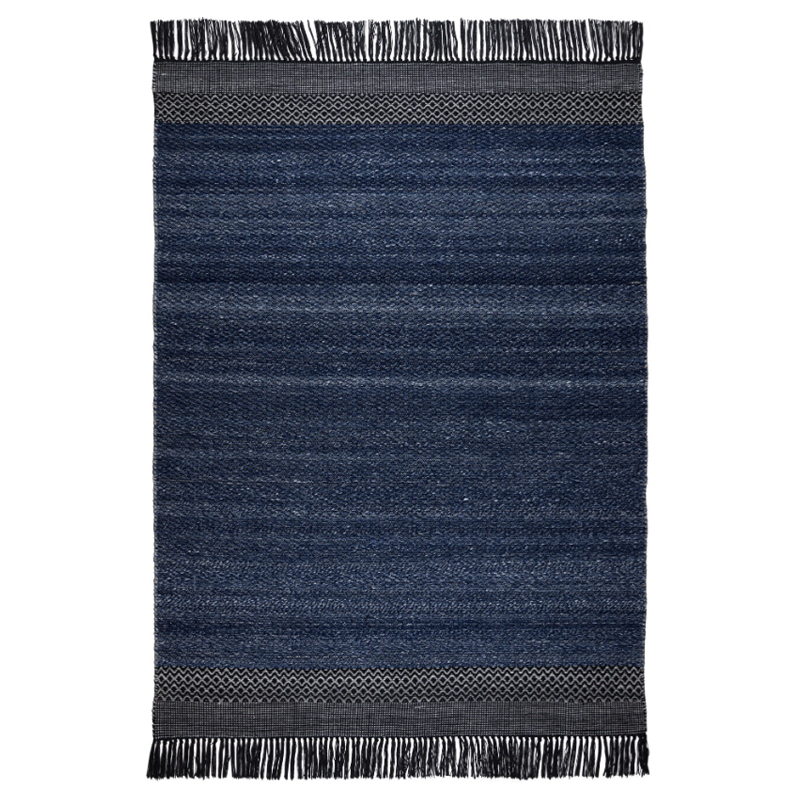Χαλί All Season (170x240) Βιοκαρπέτ Barito BAR-01 Blue Black