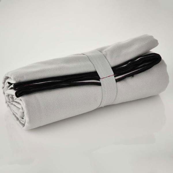 Πετσέτα Θαλάσσης Microfiber (90x160) Whitegg Grey S0102-2