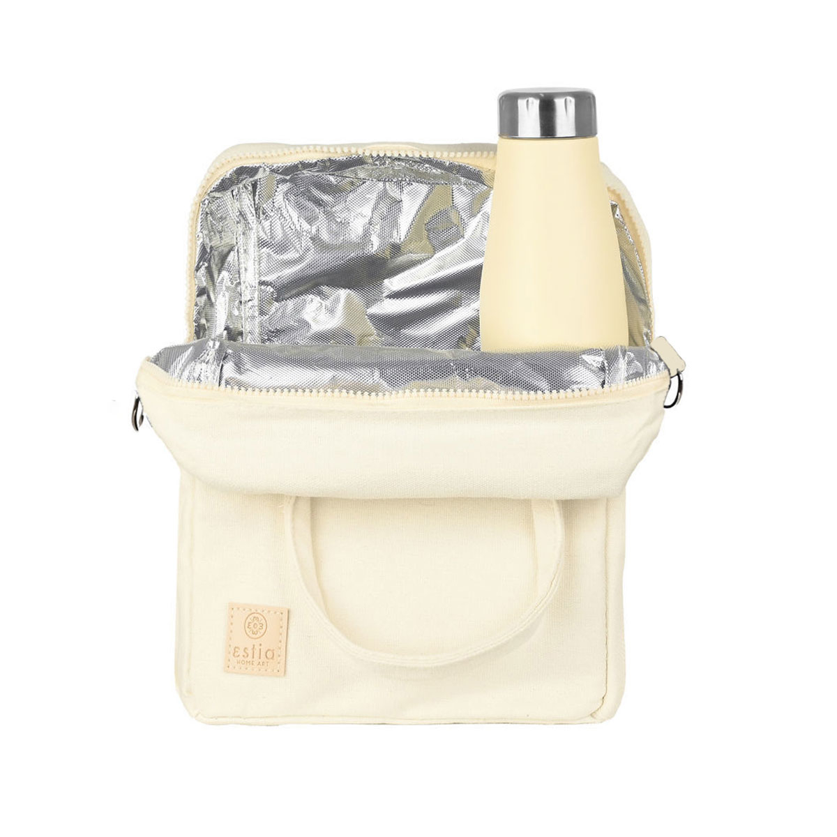 Ισοθερμική Τσάντα Φαγητού 7lt Estia Save The Aegean Lily White 01-19082 φωτογραφία