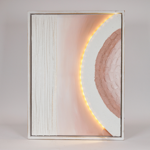 Πίνακας Με Κορνίζα & LED (60x80) Estheti 812-10007