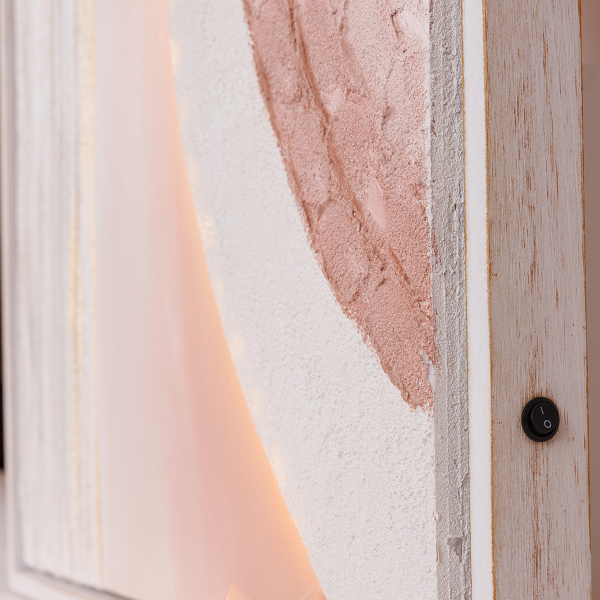 Πίνακας Με Κορνίζα & LED (60x80) Estheti 812-10007