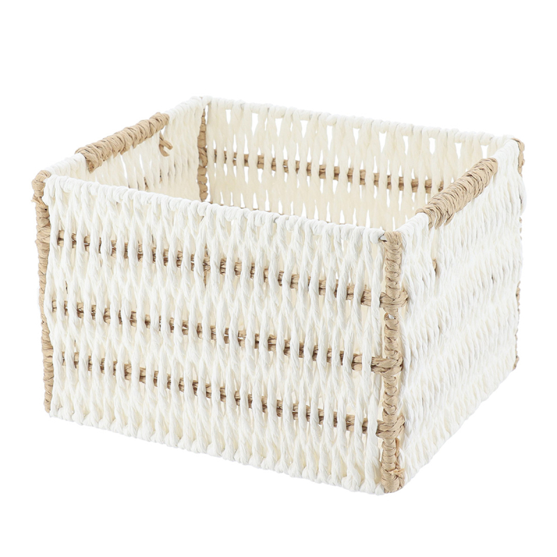 Καλάθι Αποθήκευσης (21x18x14) T-D Bicolor White 8413810001