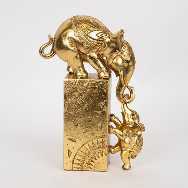 Διακοσμητική Φιγούρα Ελέφαντες (20x9x28) Estheti 752-11550