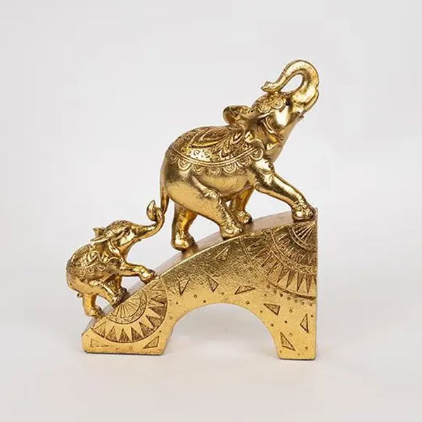 Διακοσμητική Φιγούρα Ελέφαντες (21.5x6.5x25) Estheti 752-11551