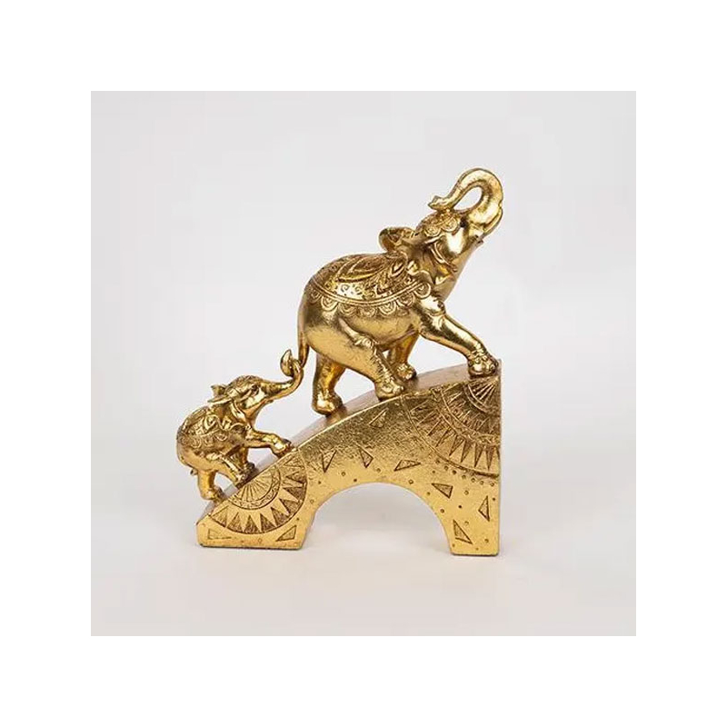 Διακοσμητική Φιγούρα Ελέφαντες (21.5x6.5x25) Estheti 752-11551