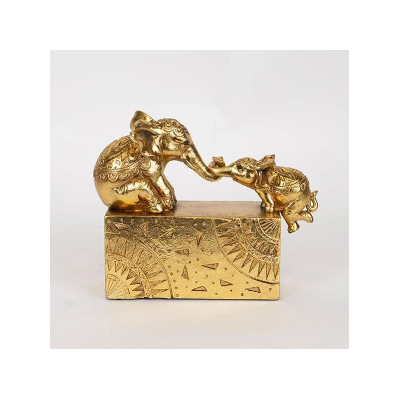 Διακοσμητική Φιγούρα Ελέφαντες (22.5x6.5x17.5) Estheti 752-11552