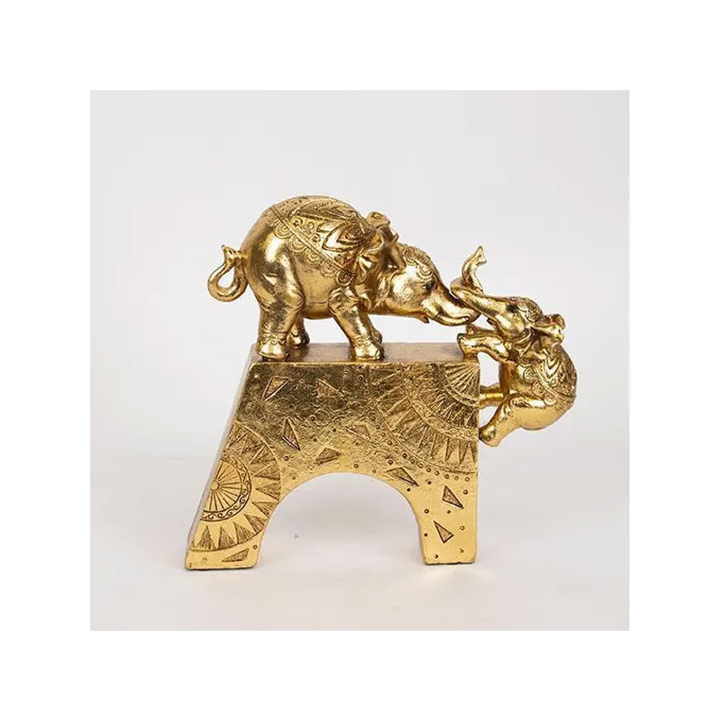 Διακοσμητική Φιγούρα Ελέφαντες (22.5x7x21.5) Estheti 752-11553