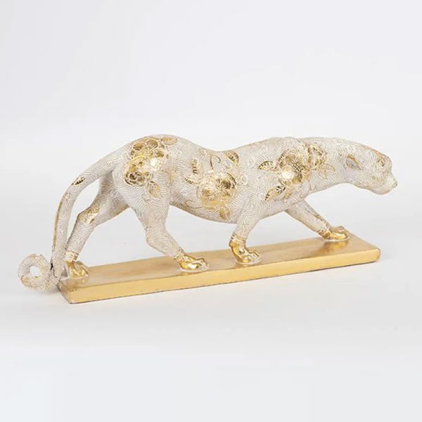 Διακοσμητική Φιγούρα Πάνθηρας (42.5x10.5x16.7) Estheti 752-11605
