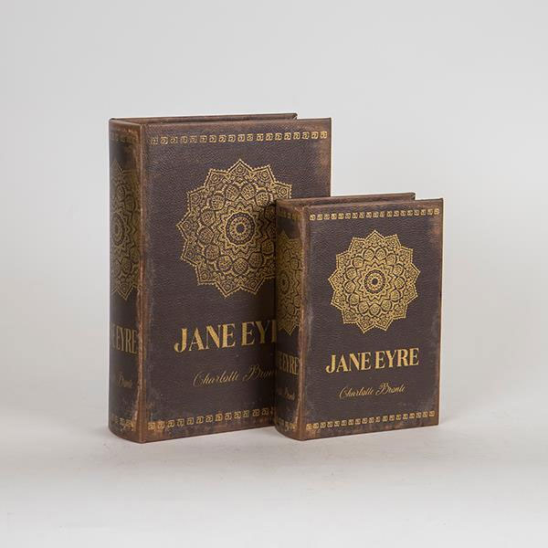 Διακοσμητικά Βιβλία/Κουτιά (Σετ 2τμχ) Estheti 752-17044