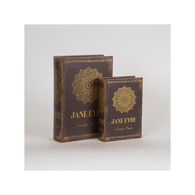 Διακοσμητικά Βιβλία/Κουτιά (Σετ 2τμχ) Estheti 752-17044