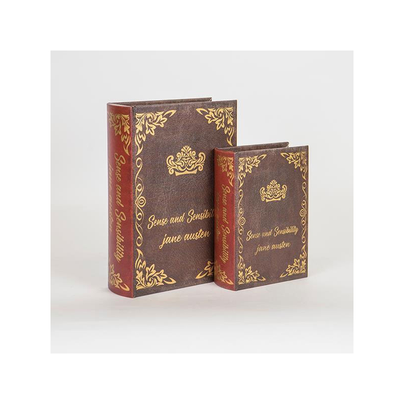 Διακοσμητικά Βιβλία/Κουτιά (Σετ 2τμχ) Estheti 752-17045