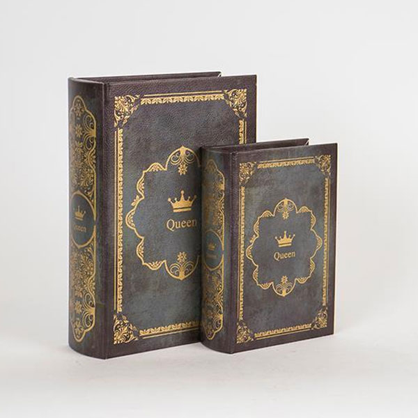 Διακοσμητικά Βιβλία/Κουτιά (Σετ 2τμχ) Estheti 752-17051