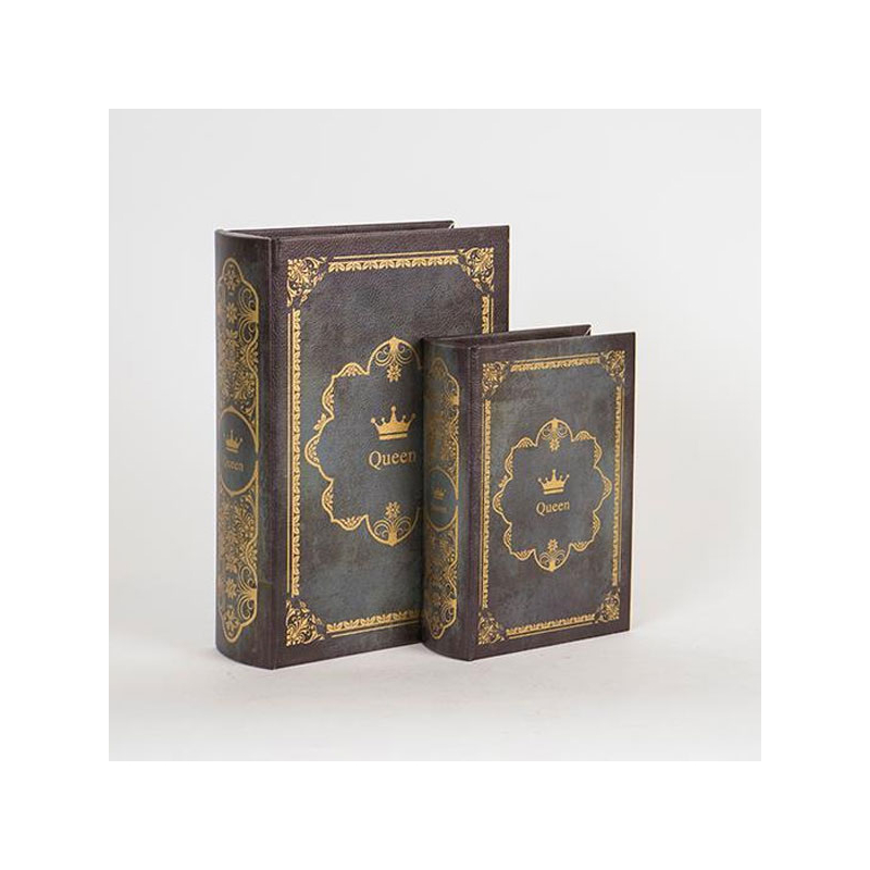 Διακοσμητικά Βιβλία/Κουτιά (Σετ 2τμχ) Estheti 752-17051