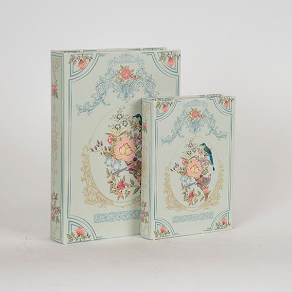 Διακοσμητικά Βιβλία/Κουτιά (Σετ 2τμχ) Estheti 752-17058